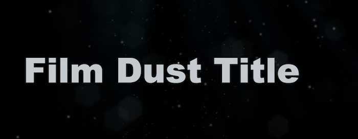 [Download] Dust: Free FCP X Template