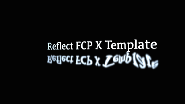 Reflector FCP X Template