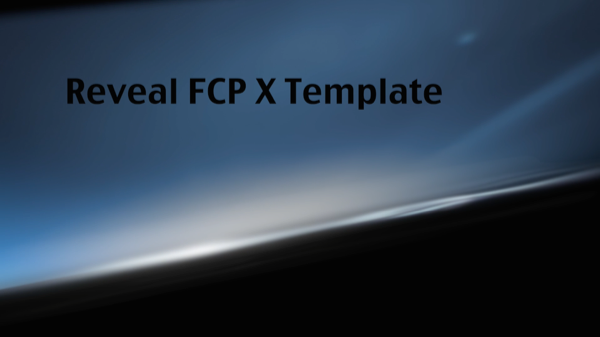 Reveal FCP X Template