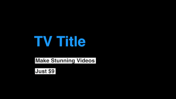 TV FCP X Template